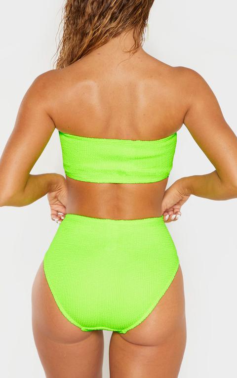 lime high waisted bikini