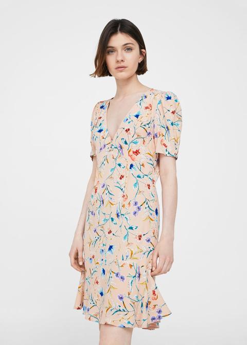 Vestido Diseño Flores