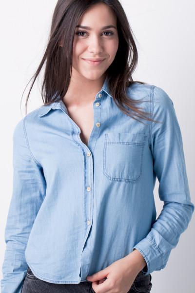 Camicia Di Jeans Taschino