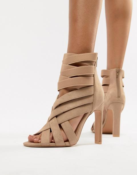 Boohoo - Sandali A Fasce Incrociate - Cuoio