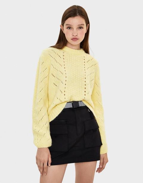 Cargo Skirt With Belt
