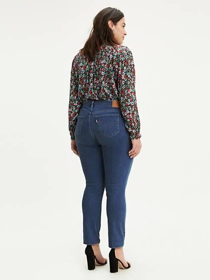 levi's 311 shaping skinny jeans plus size