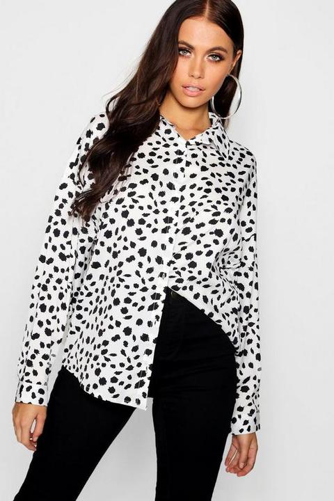 Dalmatian Print Shirt