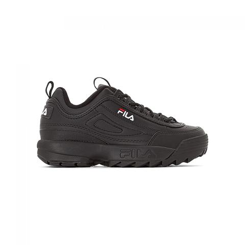 fila disruptor low wmn black
