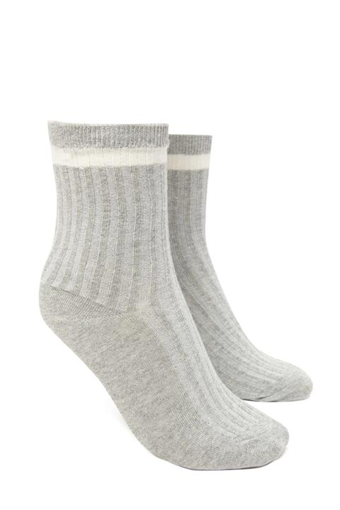 Single Stripe Crew Socks