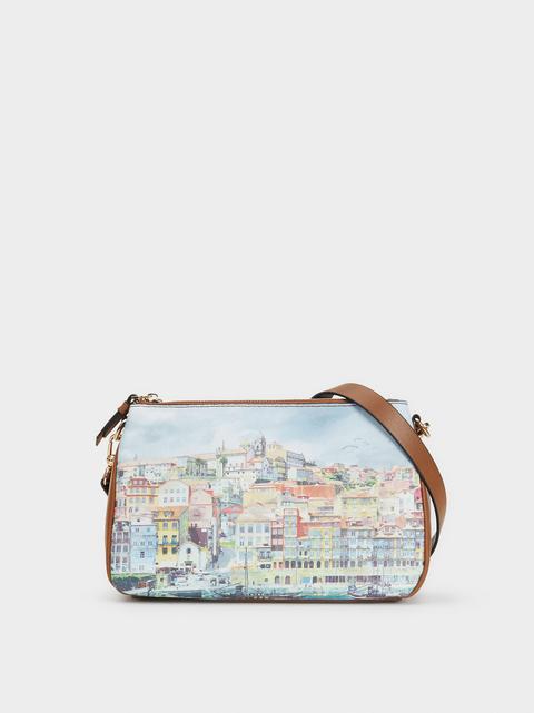 Bolso Bandolera Estampado Oporto