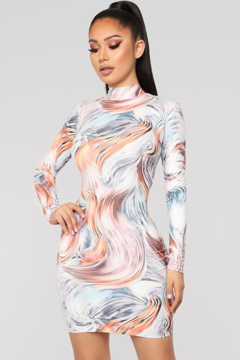stormy weather mini dress