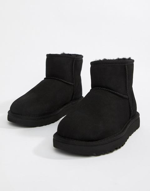 Ugg Classic - Mini Ii - Stivaletti Neri - Nero