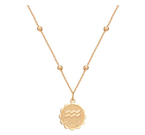 Zodiac Astra Aquarius Necklace