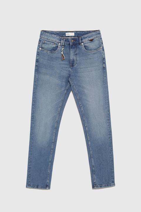 Pantalón Denim Slim