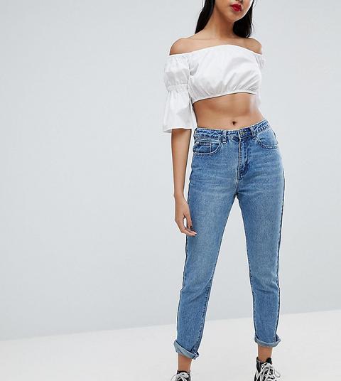 Missguided – Exclusive – Boyfriend-jeans Mit Hoher Taille