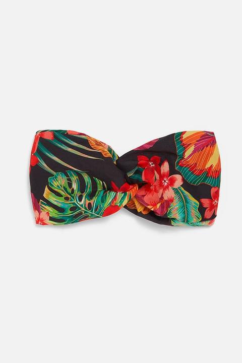 Bandeau Pour Cheveux À Imprimé Floral