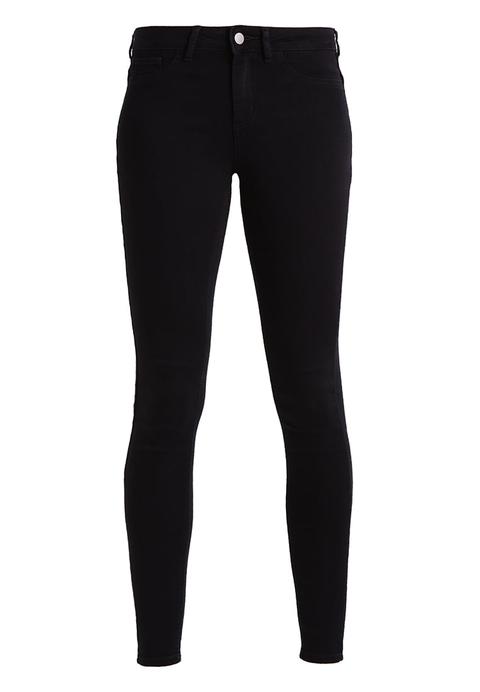 Pieces Pcshapeup Jeans Slim Fit Black