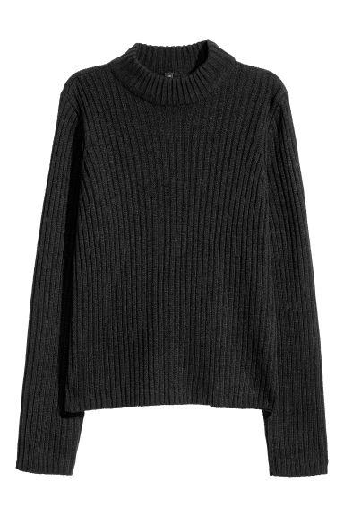 Pullover In Maglia A Coste