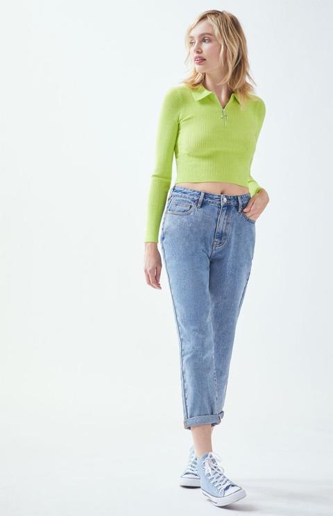 Lexie blue hot sale mom jeans