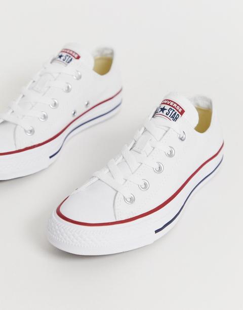 Converse - Chuck Taylor All Star Ox - Sneakers Bianche - Bianco