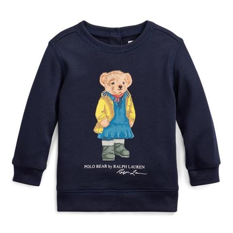 Sudadera De Felpa De Oso Con Chubasquero