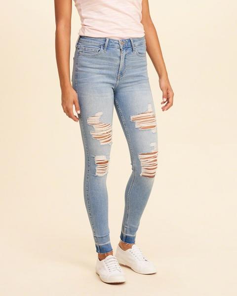 Super Skinny Jeans Hollister Shape Love 