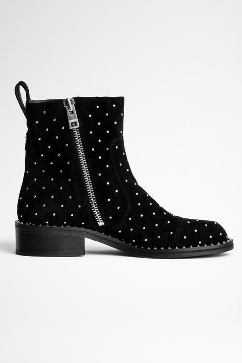 Bottines Empress Studs Suede