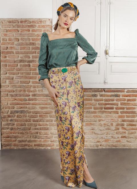 Falda Aria Estampado Flores