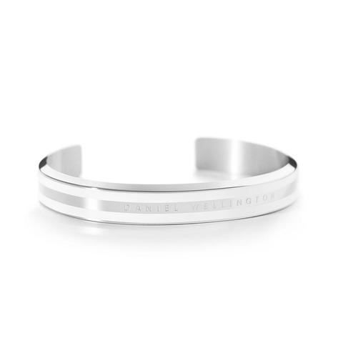 Classic Bracelet Silver White Medium