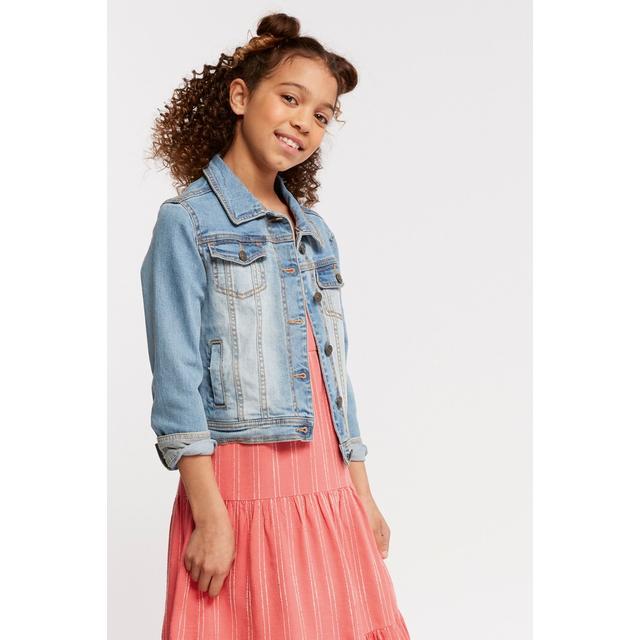 fat face girls denim jacket