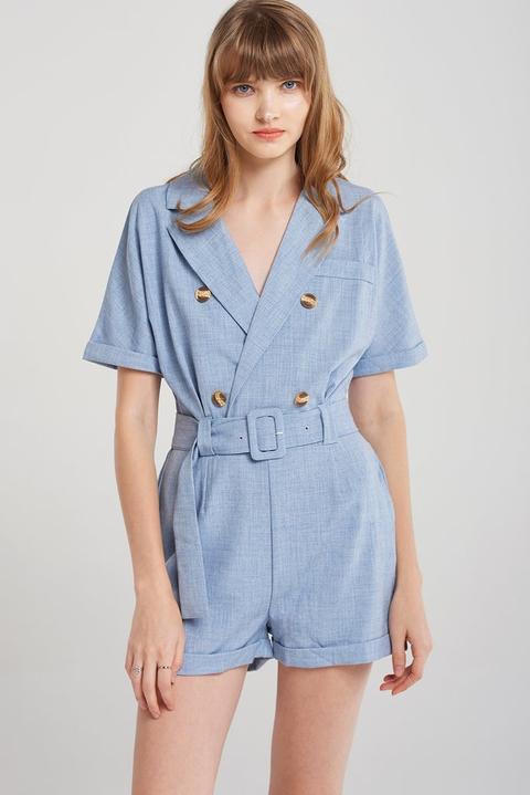 Amie Trench Rompers