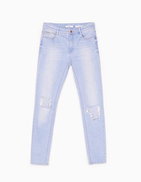 Pantalón Denim High Rise