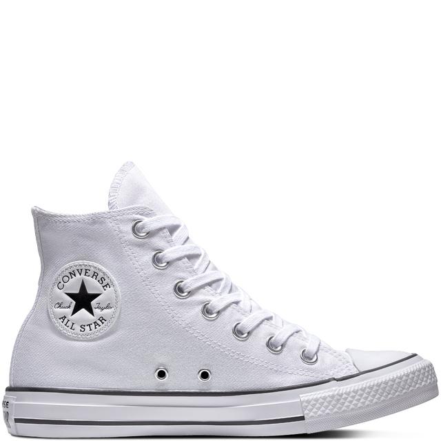 converse high top white and black