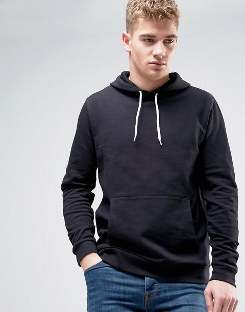 Asos Hoodie In Black - Black