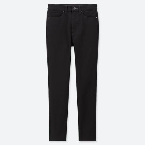 Jean Ultra Stretch Taille Haute Coupe Skinny 7/8ème Femme (l28)