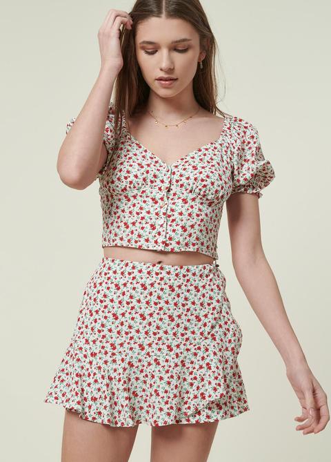 Falda Pati Estampada