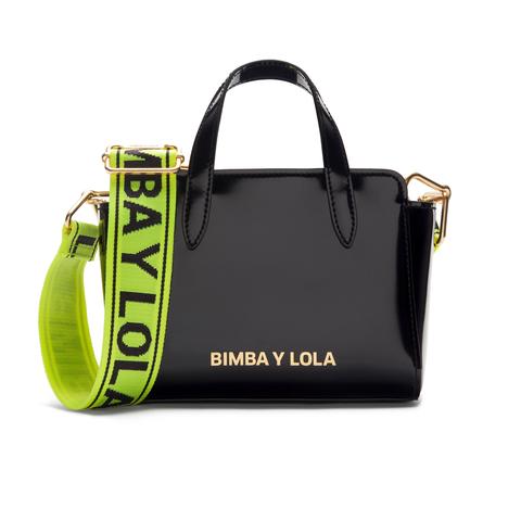 Bolso Tote Trapecio Negro