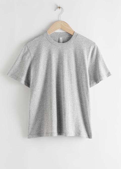 Wide Sleeve Crewneck T-shirt