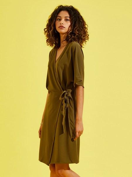 Wrap Dress Knot Side Surplice