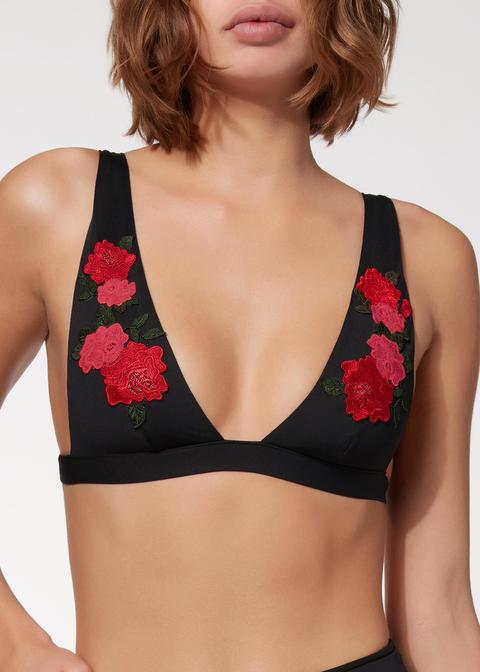 Bikini Triangolo Sonia Patch Rose