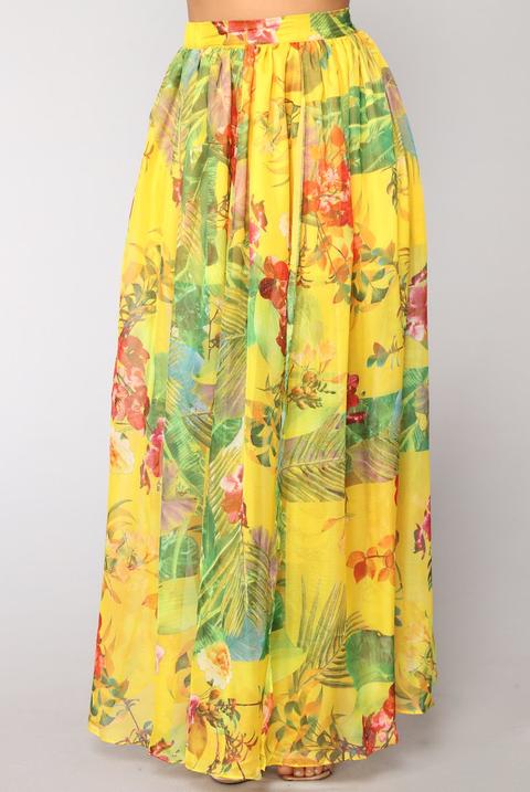 Expression Skirt - Yellow