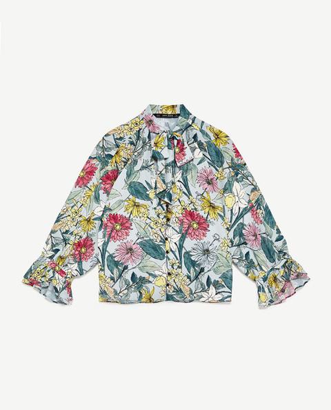 Floral Print Blouse