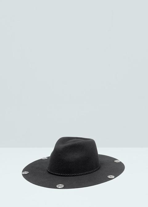 Sombrero Fedora Apliques