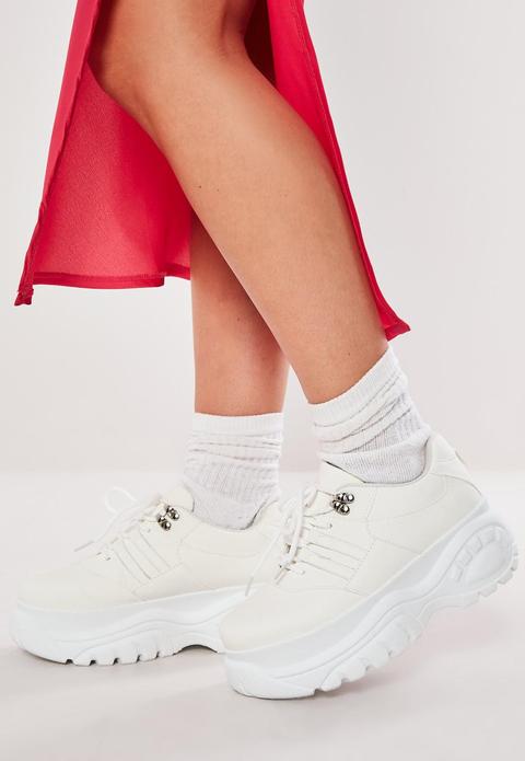 White Super Chunky Sneakers