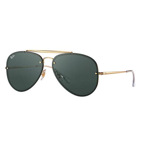 Ray-ban Blaze Aviator Gold, Green Lenses - Rb3584n