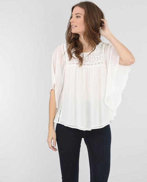 Blusa Macramé