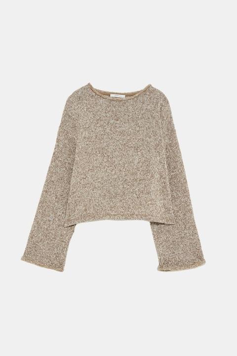 Textured Knit Sweater