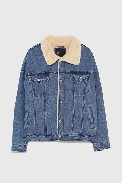 Giubbotto Denim Oversize