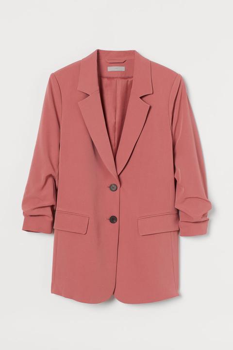 Blazer Droit - Rouge