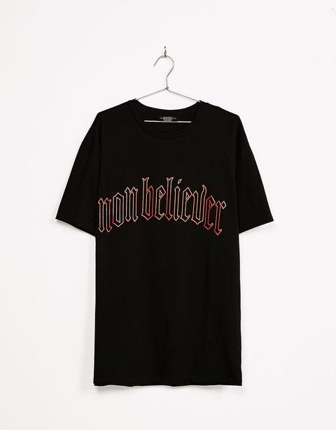 Camiseta Grunge Texto