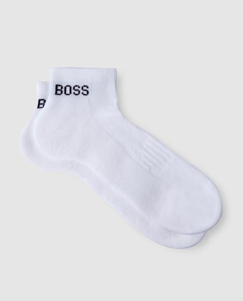 Boss - Pack De Dos Calcetines Deportivos En Color Blanco