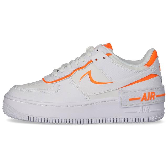 Baskets Nike Air Force 1 Shadow Blanc Orange Femme from Chausport on 21  Buttons