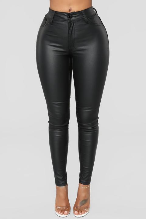 Candy Coated Skinny Jeans - Black