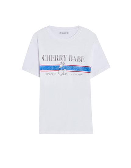 Camiseta Con Texto